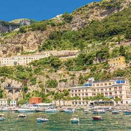 Depuis Naples : ferry pour Amalfi et Positano
