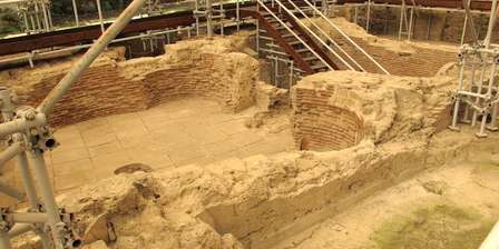 Archeologisch gebied van het complex van Santa Chiara