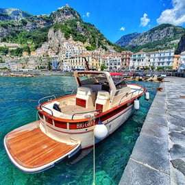 Rejs z Sorrento do Positano i Amalfi z prosecco