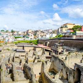 Ercolano: Herculaneum inträdesbiljett med valfri ljudguide