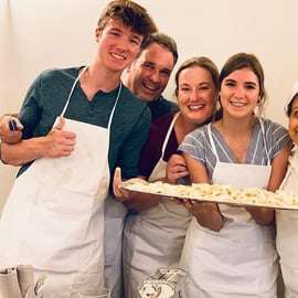 Sorrento: Kurz vaření těstovin a tiramisu s vínem