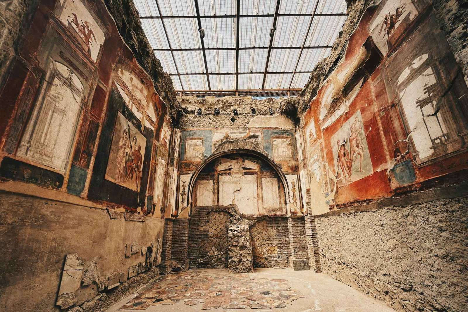 Rondleiding Herculaneum vanuit Napels, met voorrangstoegang