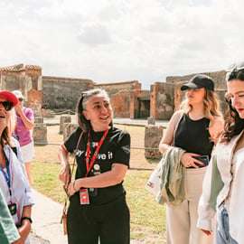 De Sorrento: Excursão de meio dia a Pompeia sem fila