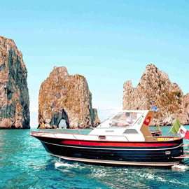 Positano: Capri i Błękitna Grota - wspólny rejs wycieczkowy z napojami
