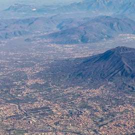 From Pompeii: Bus Transfer to Vesuvius with Park Entry Fee