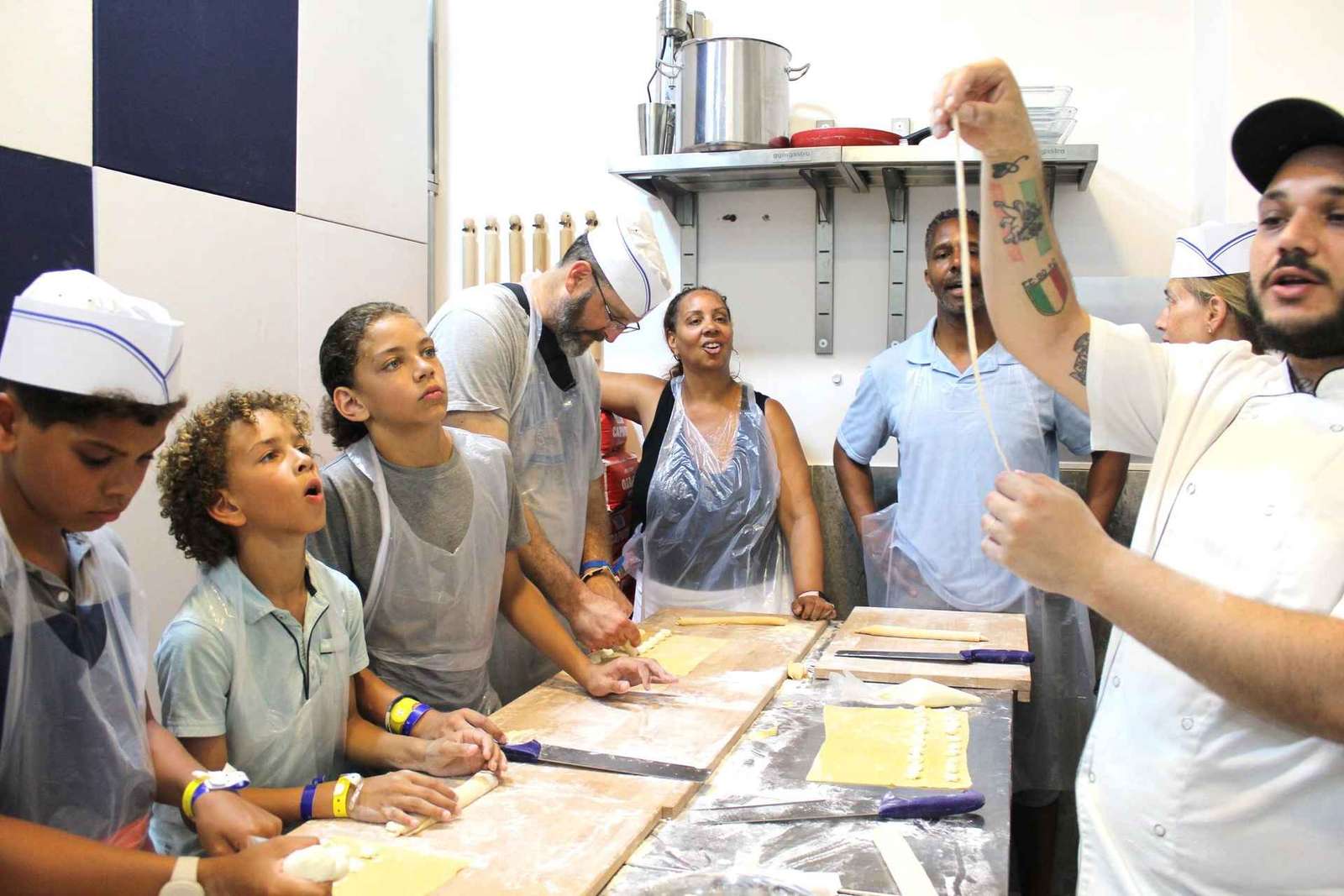 Naples: Pasta Making Class with Starter and Drink